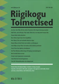 Riigikogu Toimetised