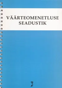 Väärteomenetluse seadustik 2013