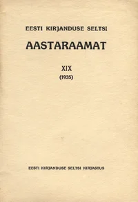 Eesti Kirjanduse Seltsi aastaraamat