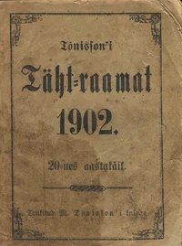 Tõnissoni Täht-raamat 1902