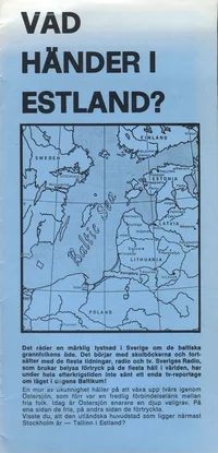 Vad händer i Estland?