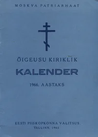 Õigeusu kiriklik kalender 1966. aastaks
