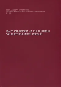 Balti kirjasõna ja kultuurielu valgustusajastu peeglis