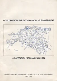 Development of the Estonian local self government