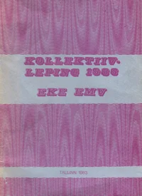 1983. a. kollektiivleping