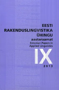 Eesti rakenduslingvistika ühingu aastaraamat