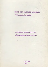 Business letter-writing