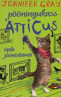 Pööningukass Atticus õpib joonistama