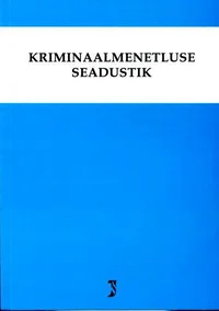 Kriminaalmenetluse seadustik