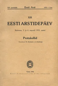 XIII Eesti arstidepäev