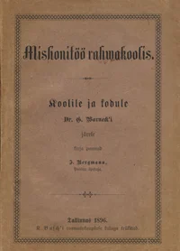 Missionitöö rahwakoolis