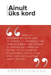 Ainult üks kord