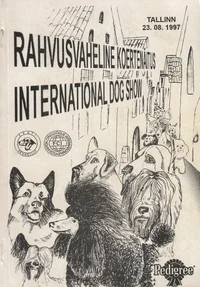 Rahvusvaheline koertenäitus Tallinnas Kalevi staadionil. International dog show