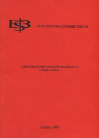 Loengukonspekt mikroökonoomikast