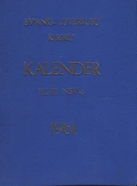 Evangeeliumi luteriusu kiriku kalender Eesti NSV-s