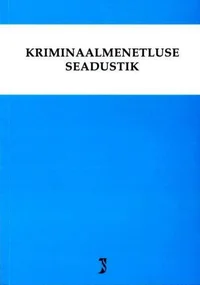 Kriminaalmenetluse seadustik 2016