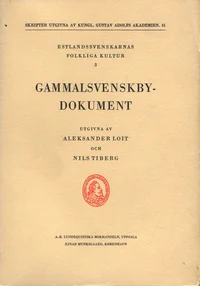 Gammalsvenskbydokument
