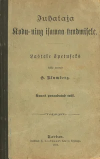 Juhataja Kodu- ning isamaa tundmisele