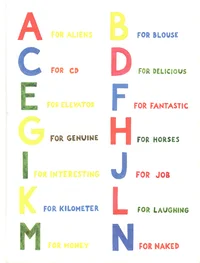 The alphabet of lies