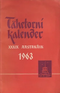 Tartu Tähetorni kalender 1963. aastaks