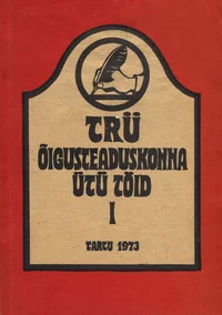 Õigusteaduskonna ÜTÜ töid
