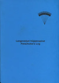 Langevarjuri hüpperaamat. Parachutist's Log
