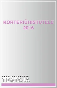 Korteriühistutele 2016