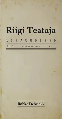 Riigi Teataja Nr. 1