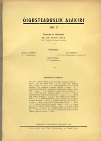 Õigusteaduslik Ajakiri