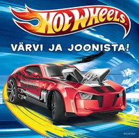 Hot Wheels. Värvi ja joonista!