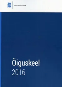 Õiguskeel 2016
