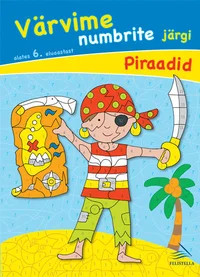 Värvime numbrite järgi. 6+. Piraadid