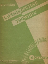 Laulmisõpetuse töövihik