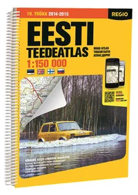 Regio Eesti teede atlas 2014/2015 1:150 000