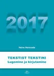 Tekstist tekstini 2017