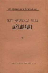 Eesti Kirjanduse Seltsi aastaraamat
