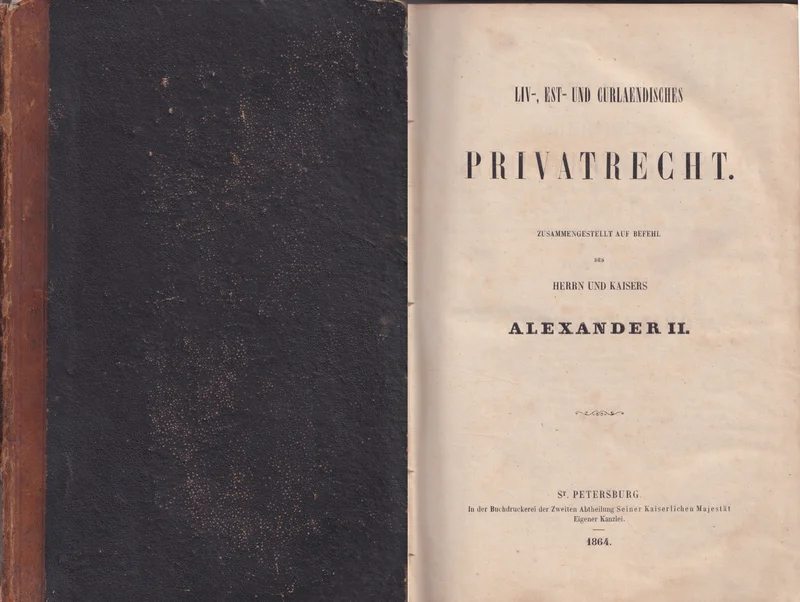 Provincialrecht der Ostseegouvernements
