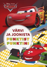 Autod. Värvi ja joonista! Punktist punktini