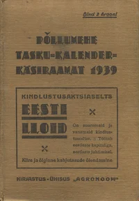 Põllumehe Kalender-käsiraamat 1939