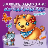 Joonista lemmikloomi kontuurpaberile