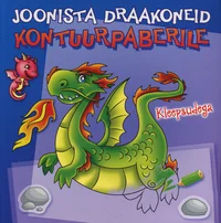 Joonista draakoneid kontuurpaberile
