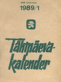 Tähtpäevakalender raamatukogudele
