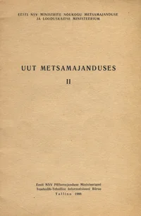 Uut metsamajanduses
