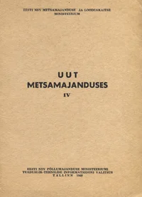 Uut metsamajanduses