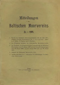 Mitteilungen des Baltischen Moorvereins