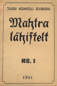 Mahtra lähistelt