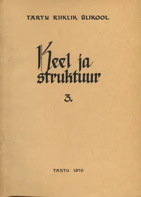 Keel ja struktuur