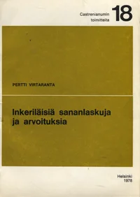 Inkeriläisiä sananlaskuja ja arvoituksia
