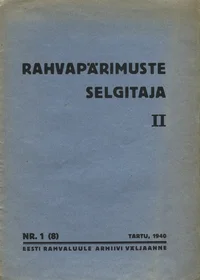 Rahvapärimuste selgitaja II 1940/01(8)