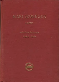 Mari szövegek. Tscheremissische Texte